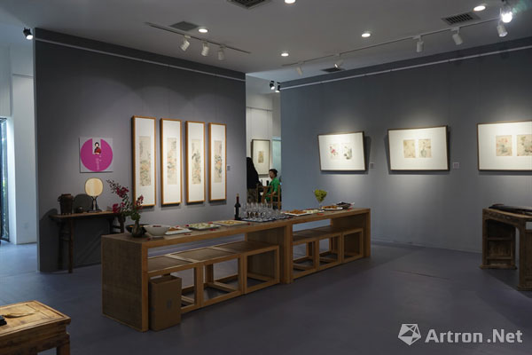 《花间集——宋秦晋、李水歌、张玮作品展》在北京三恒美术馆开幕