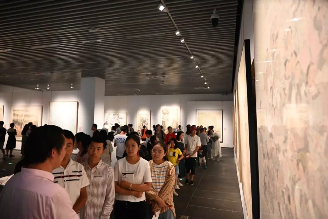 庆祝中华人民共和国成立70周年第六届全国画院美术作品展开幕式和理论研讨会在长沙举行