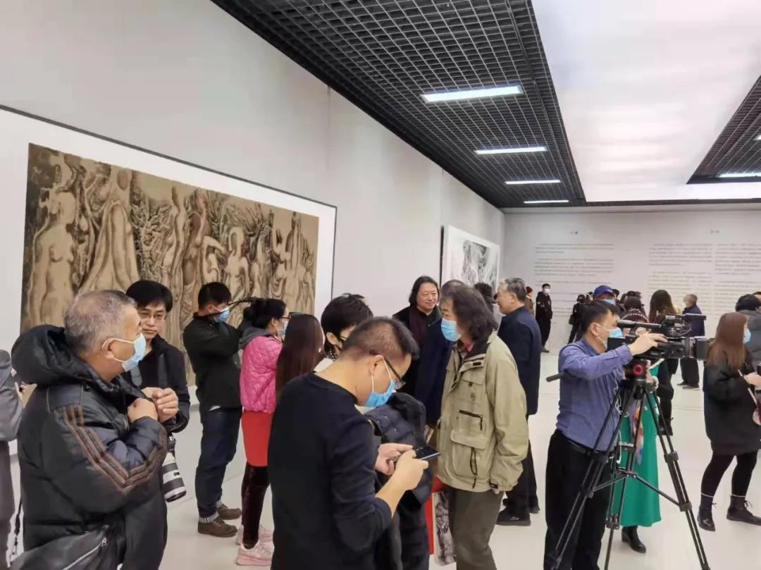 中国国家画院“大道不孤”系列展第十回：凝云造梦·纪连彬水墨艺术展启幕