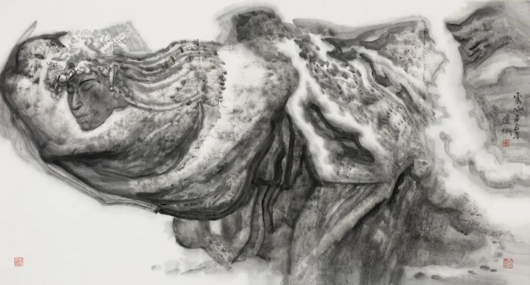中国国家画院“大道不孤”系列展第十回：凝云造梦·纪连彬水墨艺术展启幕