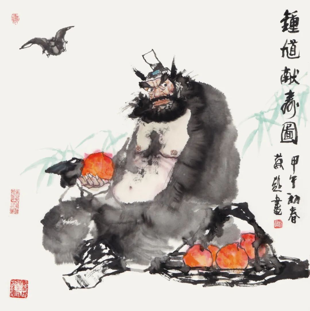 钟馗献寿图 68x68cm.jpg