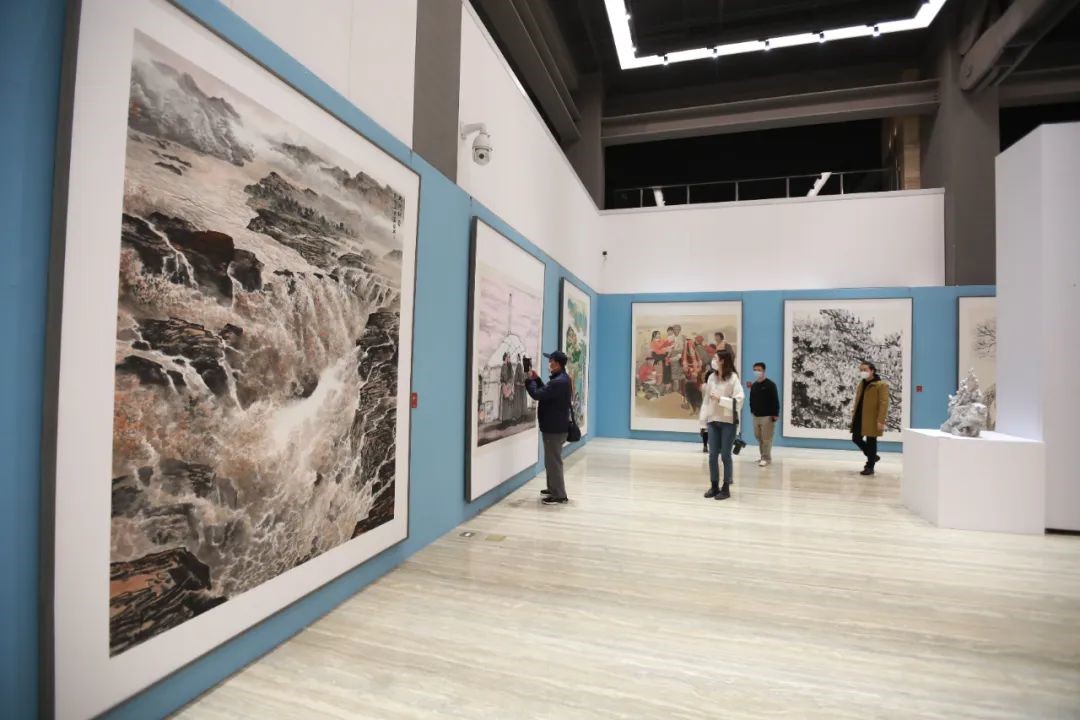 走向复兴——中国国家画院喜迎中国共产党第二十次全国代表大会召开美术作品展开展