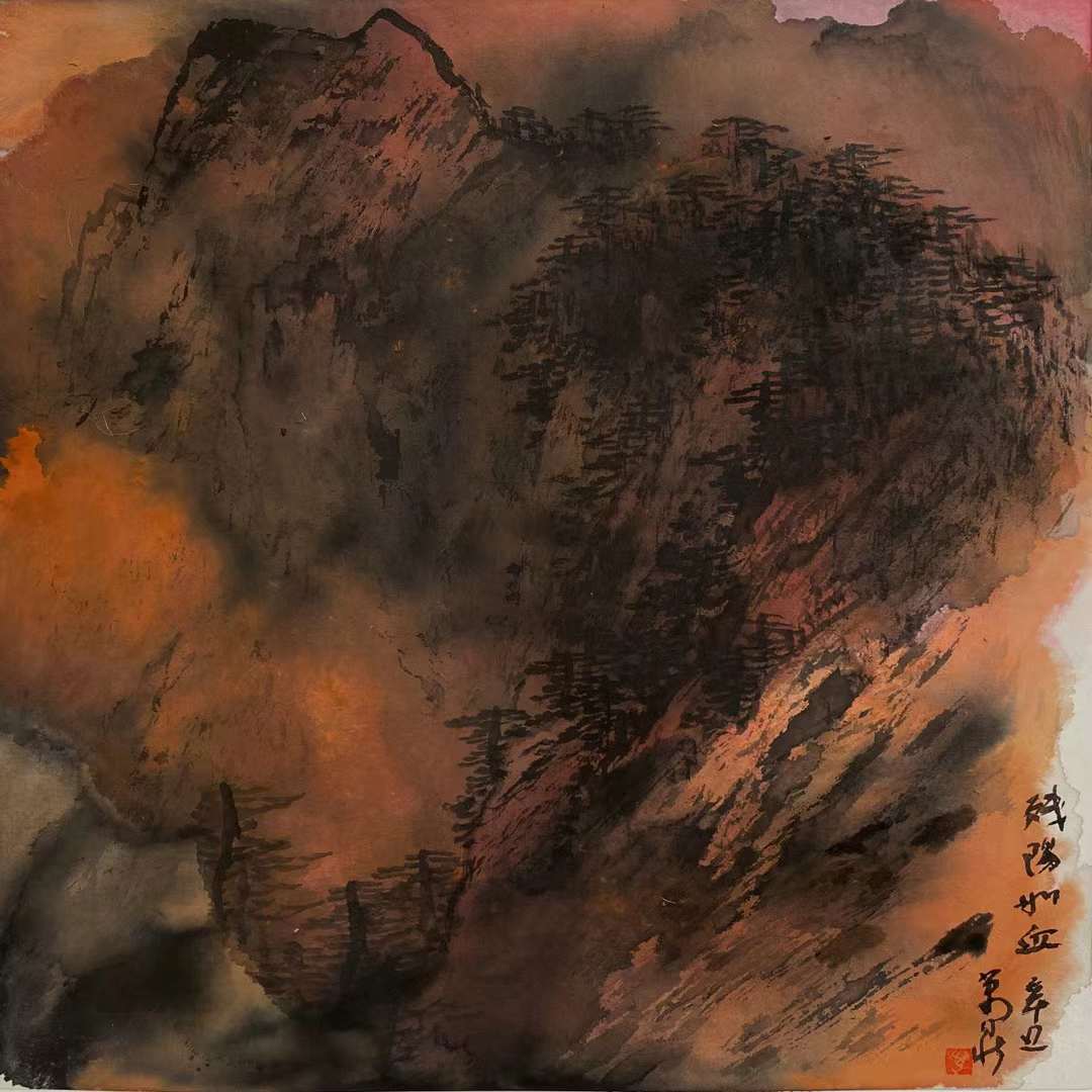 万鼎万鼎山水画